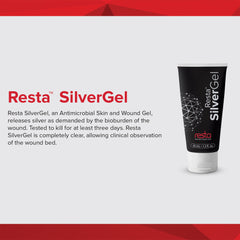 GEL, WOUND RESTA SLVR 1.5OZ(12/CS)