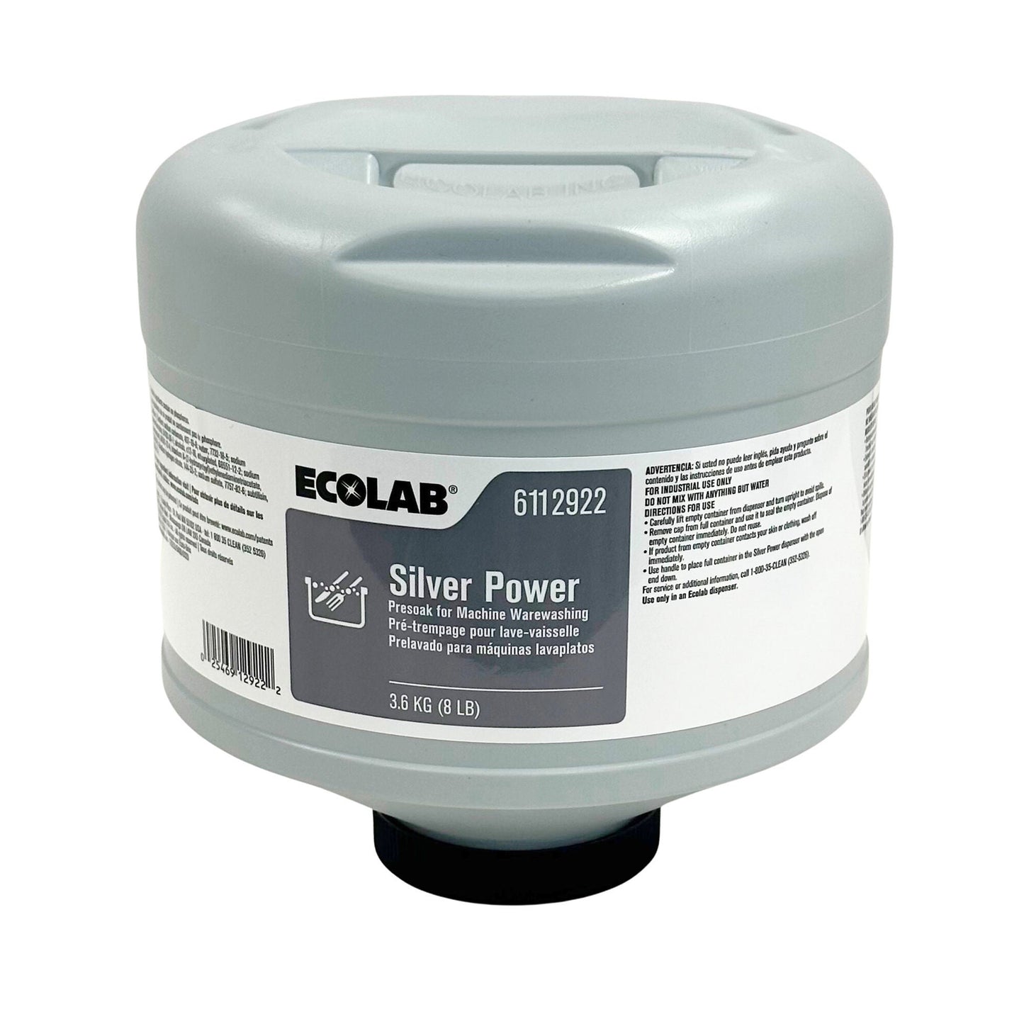 DETERGENT, DISHWASHING PRESOAK8LB (2/CS) ECOLAB