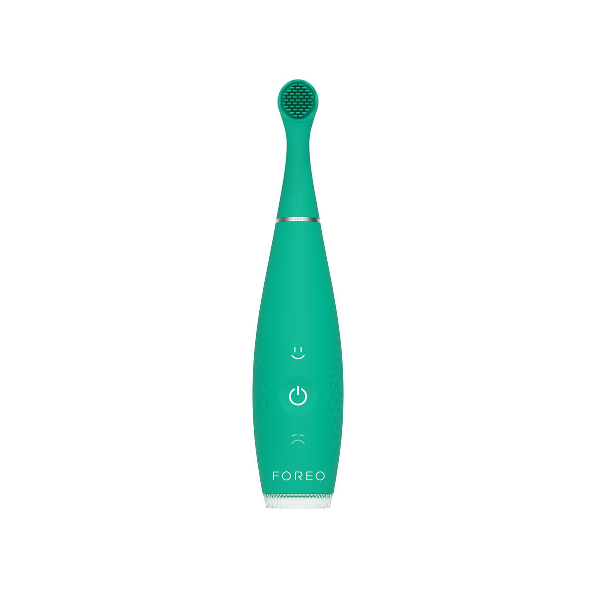 TOOTHBRUSH, SIL DBL SIDE HEAD ISSA 4 BABY KIWI GRN