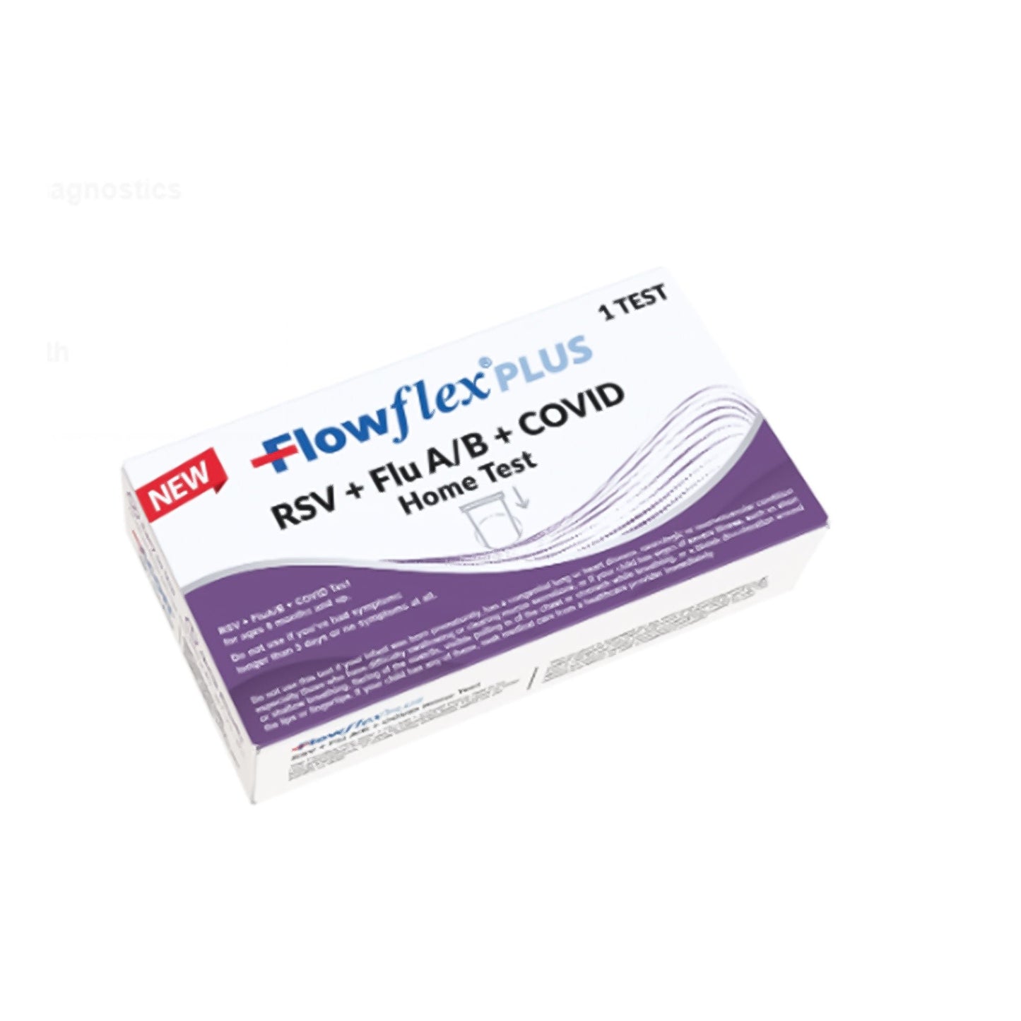 TEST KIT, COVID HOME FLOWFLEX + RSV/FLU A/B (1/BX 48BX/CS)
