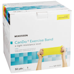 BAND, EXERCISE LTX DISP YLW 50YDS