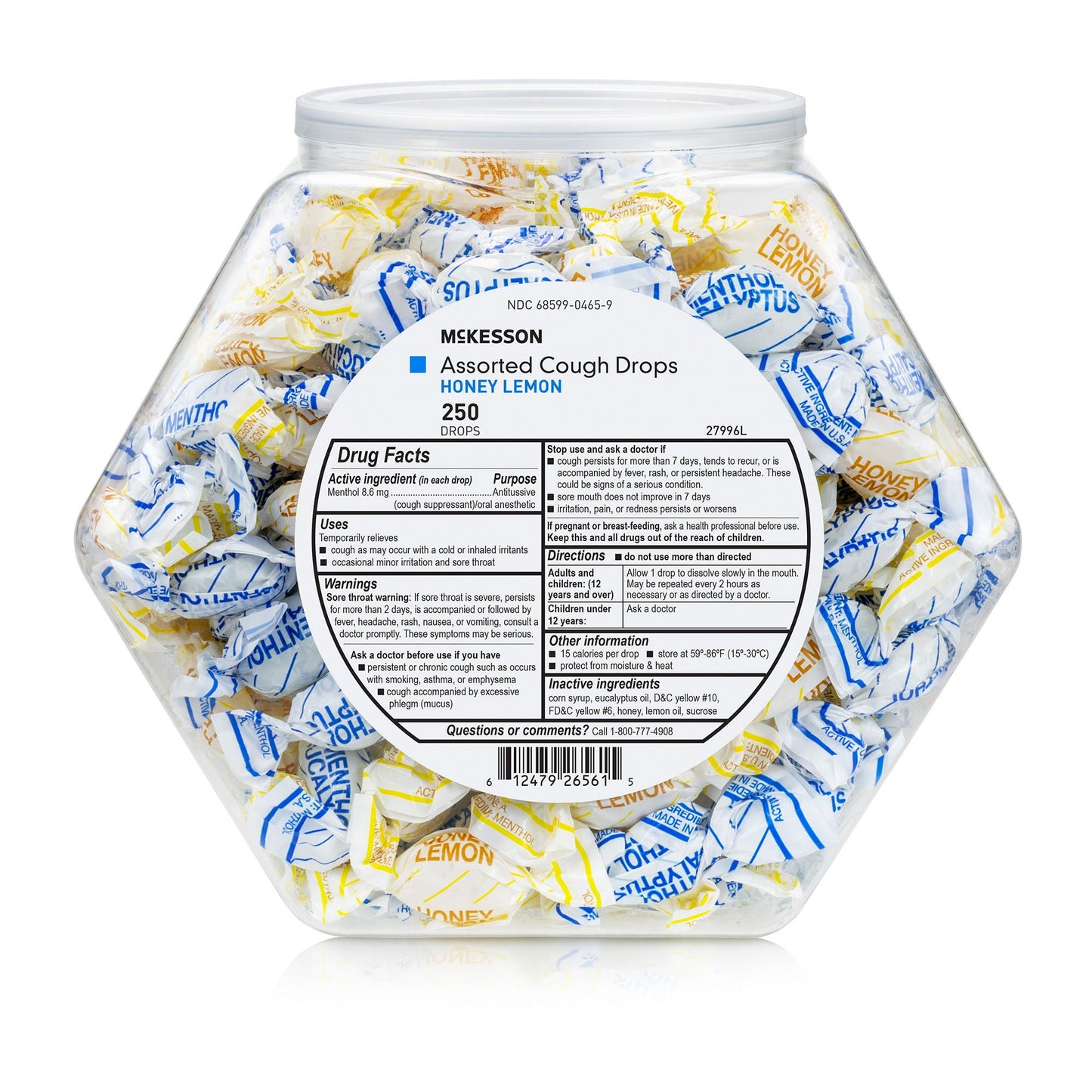 LOZENGE, COUGH DRP ASSORTED (250/JR 4JR/CS)