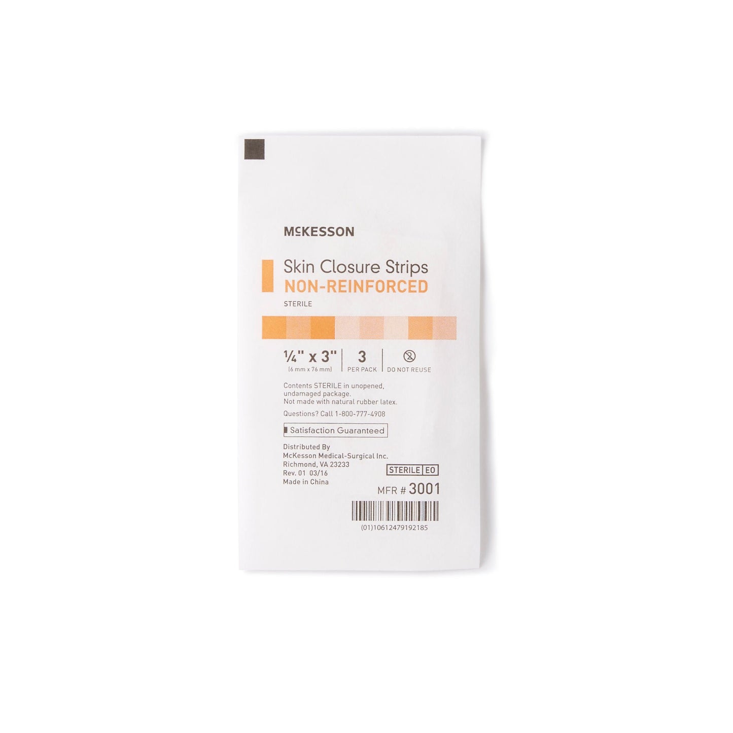 CLOSURE, SKIN FLEX LF TAN 1/4X3" (3/PK 50PK/BX 4BX/CS)