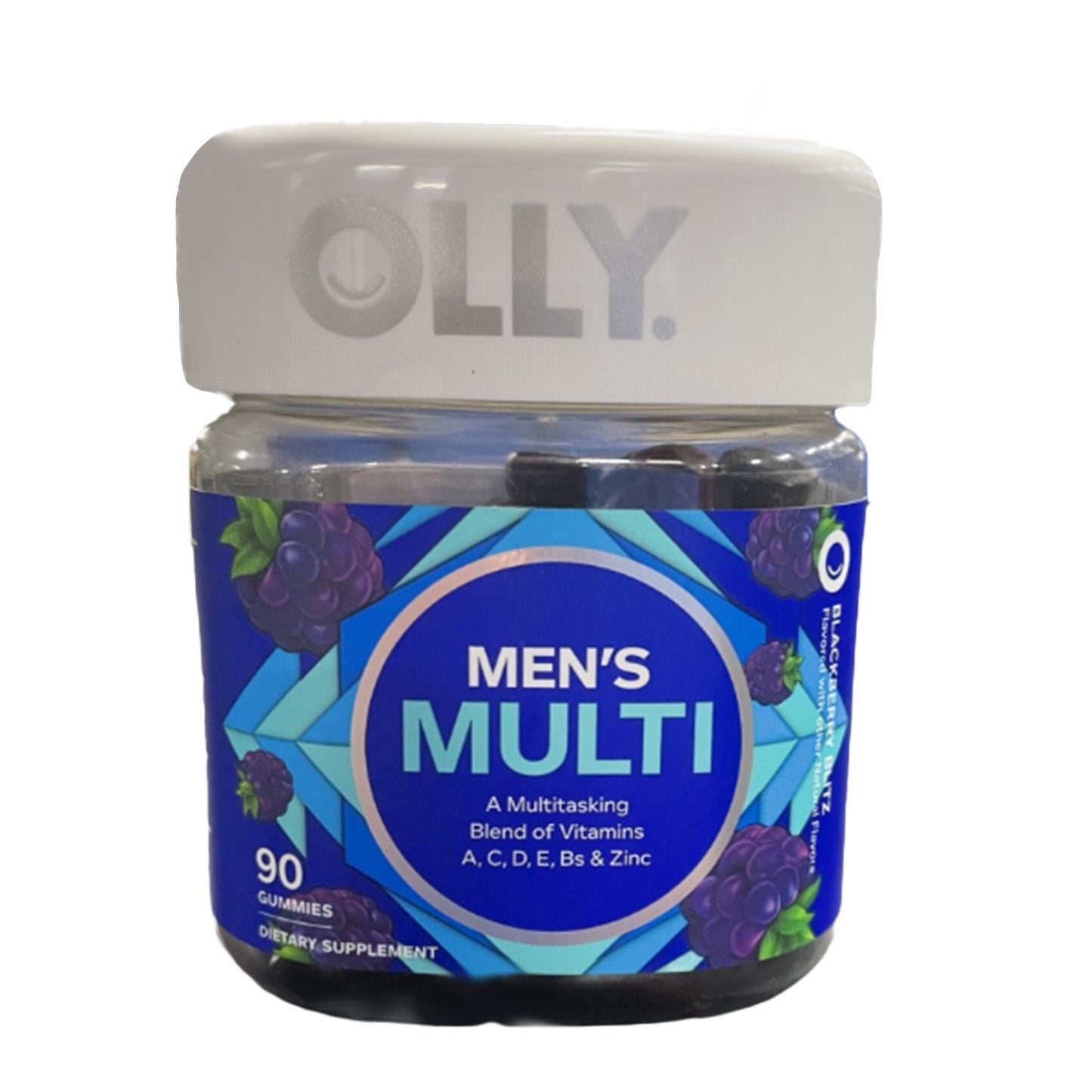 OLLY, GUMMY MENS MULTI BLK BERRY (90/BT)