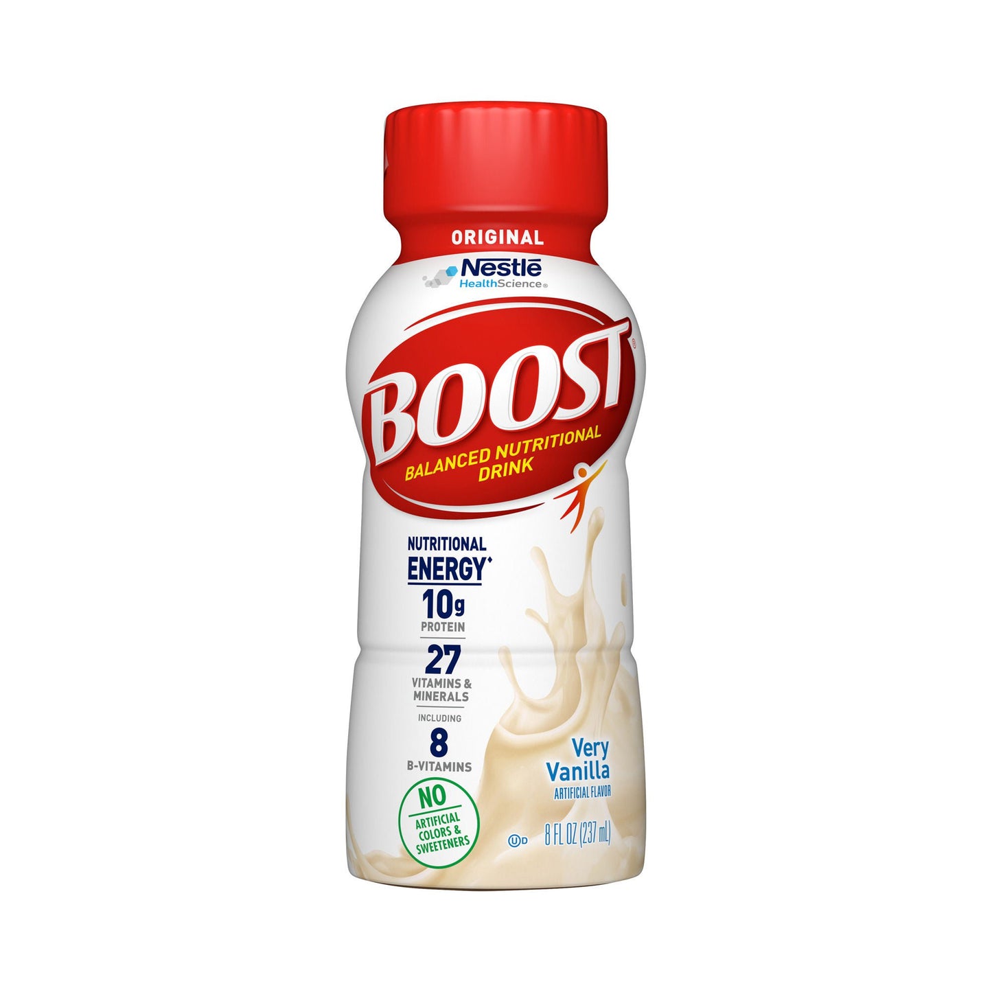 BOOST, ORGINAL VERY VANILLA 8OZ (6/PK 4PK/CS)
