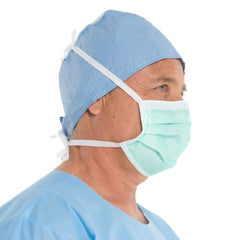 Halyard Surgical Mask, Anti-Fog Adhesive Film, Tie Closure, One Size Fits Most
