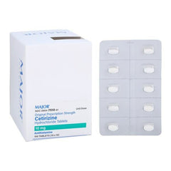 CETIRIZINE HCL, TAB 10MG UD (100/BX)