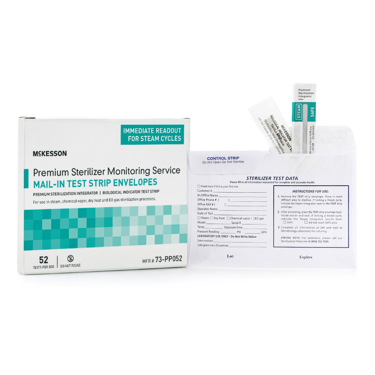 TEST SYSTEM, SPORE MAIL-IN (52/BX 4BX/CS)