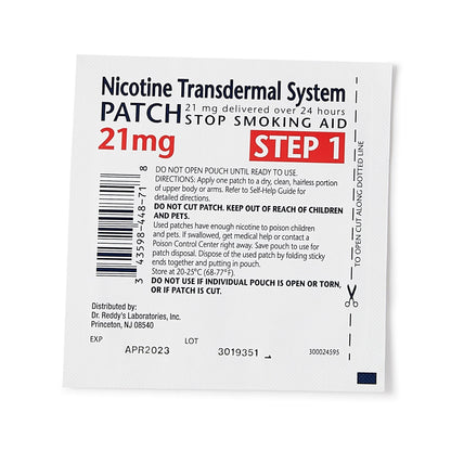 NICOTINE HABITROL, PATCH 21MG STR-1 24HR (14/BX) RVO
