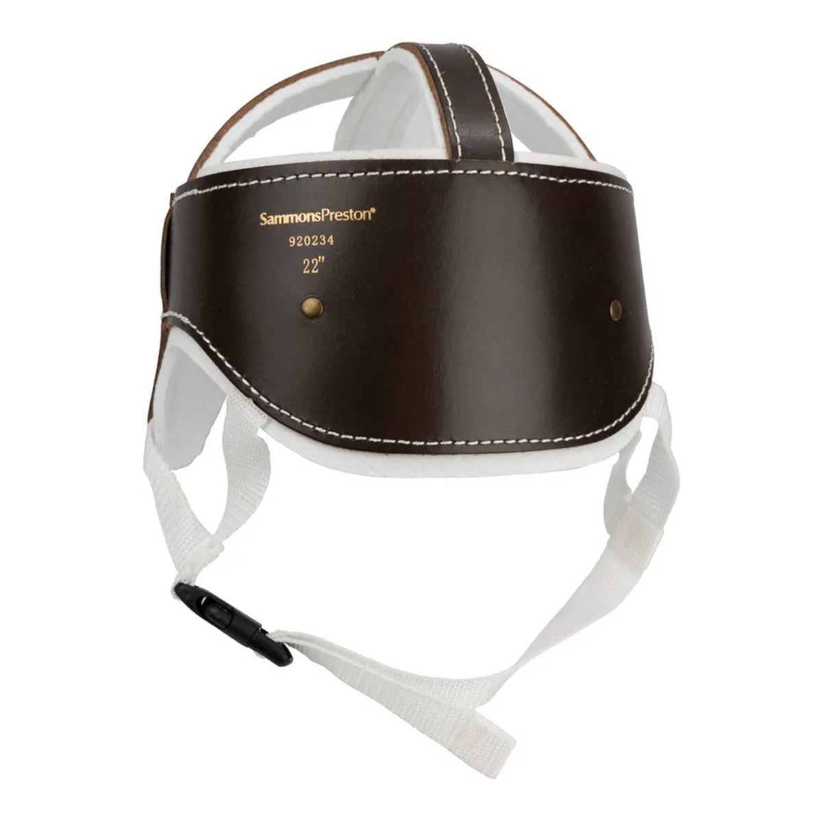 HELMET, PROT LEATHER 22" PRESTN