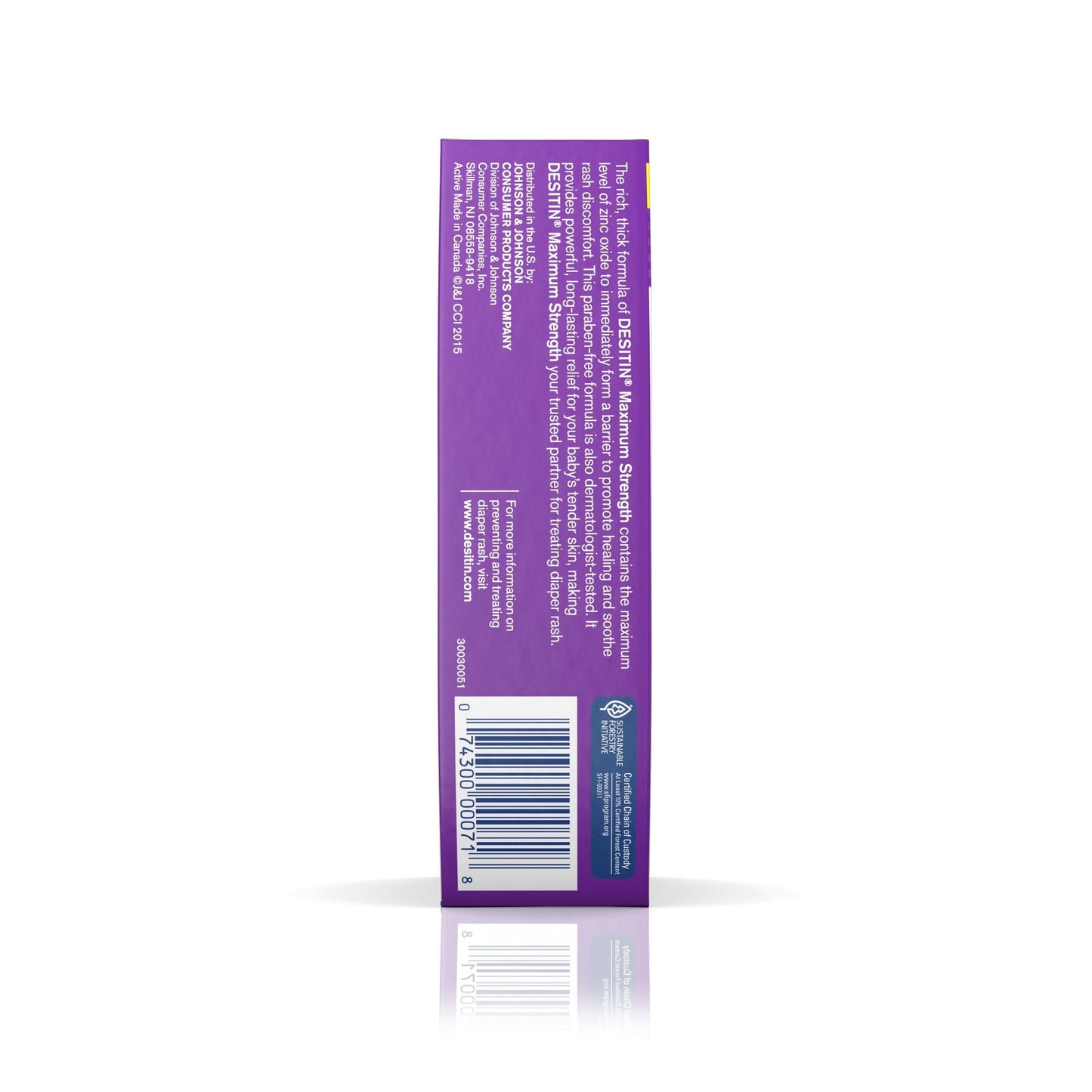 OINTMENT, DESITIN PASTE MAXSTRENGTH 4OZ (36/CS)