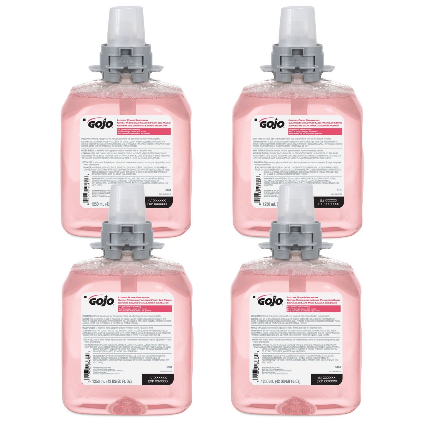 HANDWASH, FOAM DLX 1250ML (4/CS)