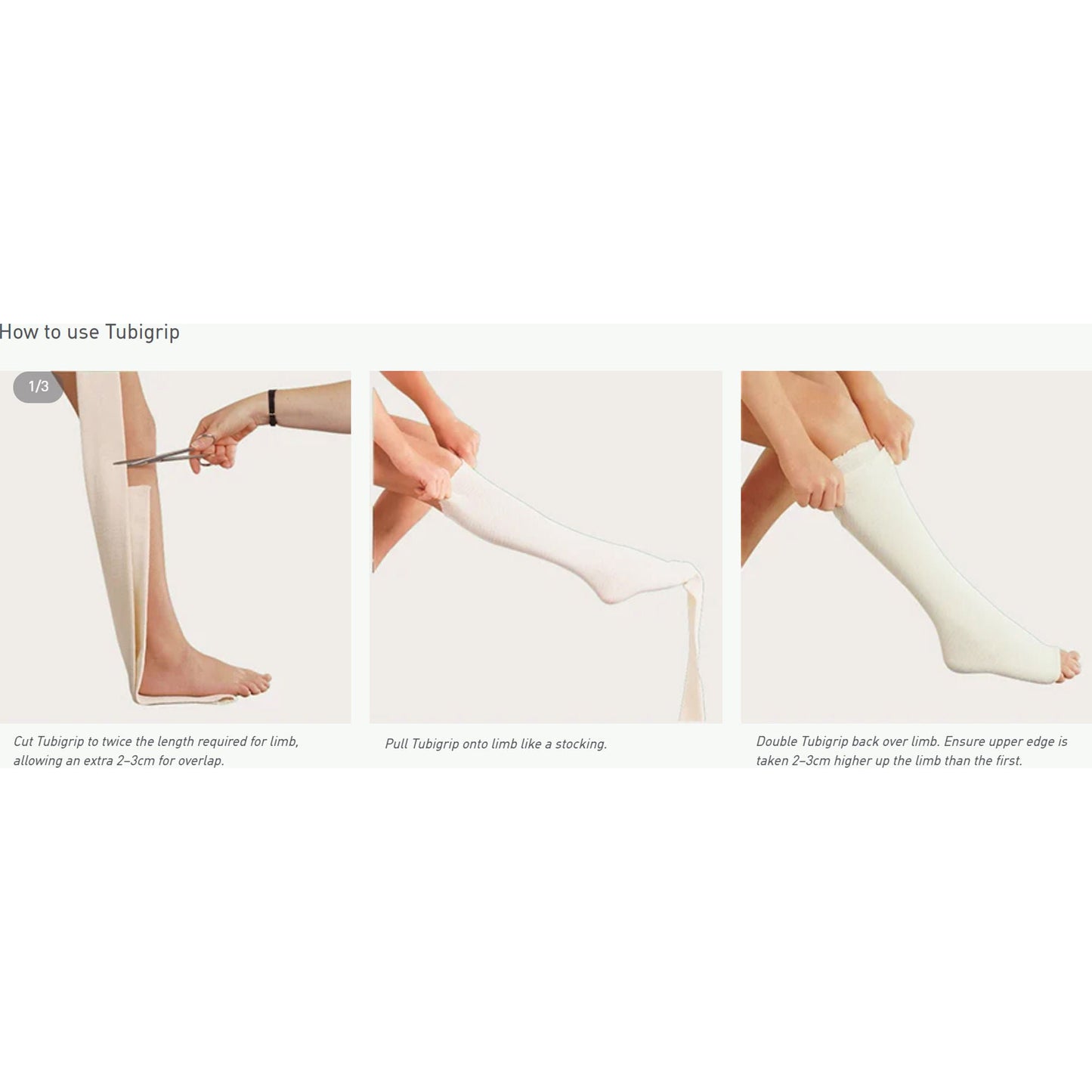 BANDAGE, ELAS NET TUBIGRIP FLESH SZC