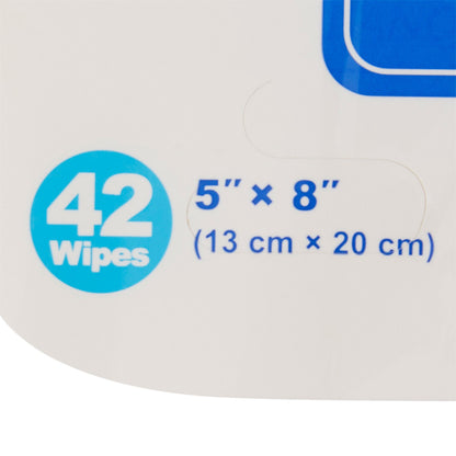 WIPE, WET FLUSHABLE JR 5X8" (42/BX 12BX/CS)