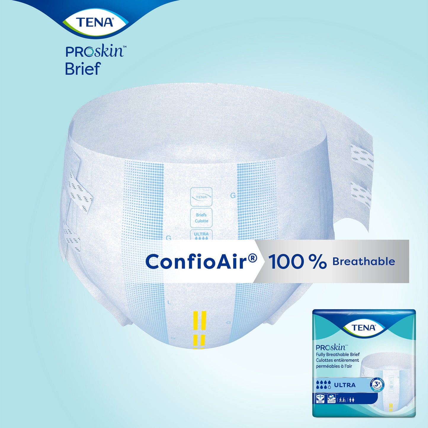 BRIEF, TENA PROSKIN ULTRA XLG (20/BG 4BG/CS)