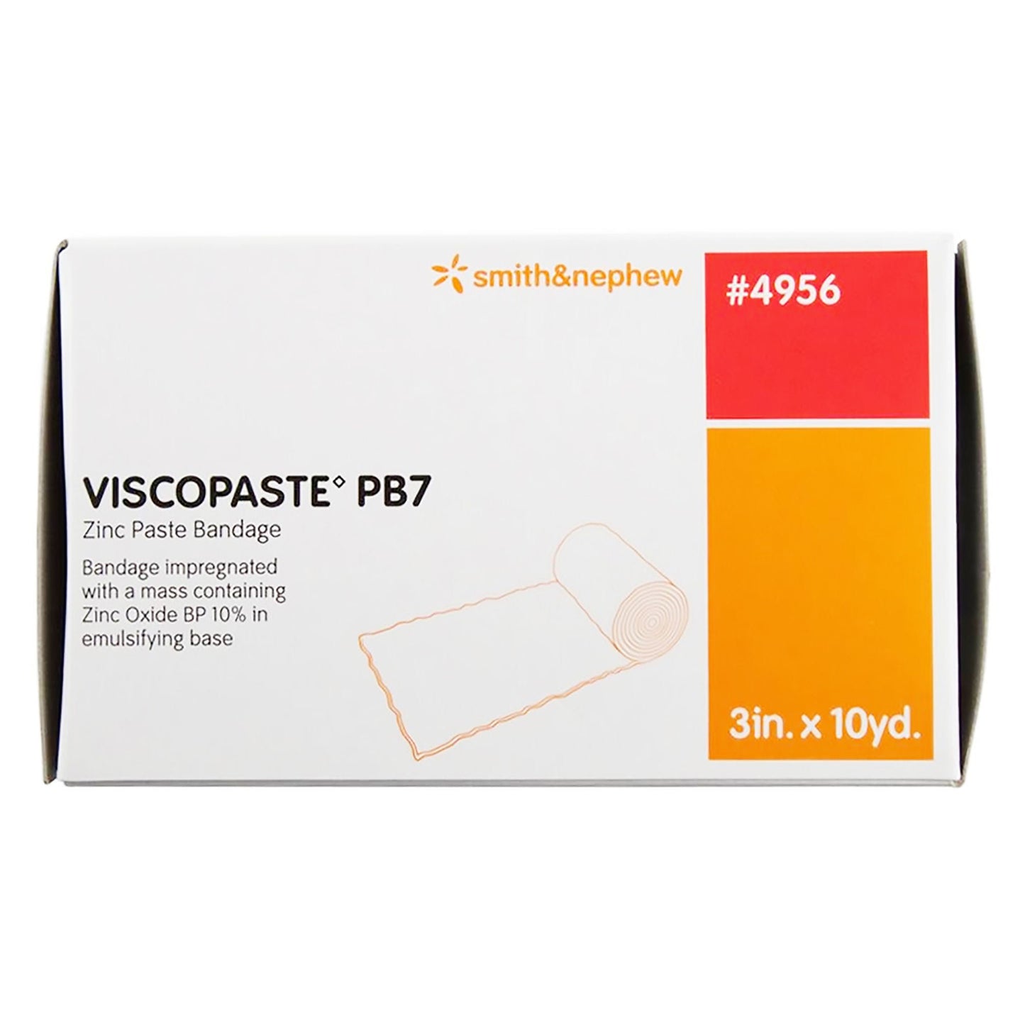 VISCOPASTE, PB7 3"X10YDS (12/BX 4BX/CS)