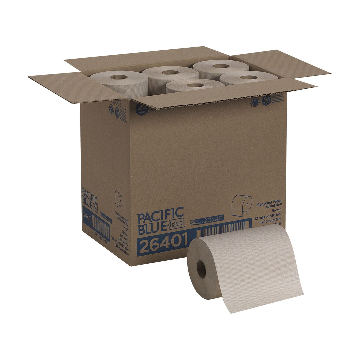 TOWEL, PAPER ECON 1PLY (12PK/CS)