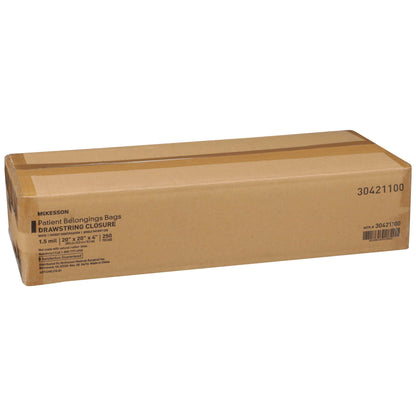 BAG, PAT DRWSTRNG 20X20X4 WHT (250/CS)