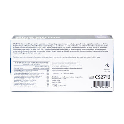 GLOVE, EXAM NTRL SM N/S CHEMO (200/BX 10BX/CS)