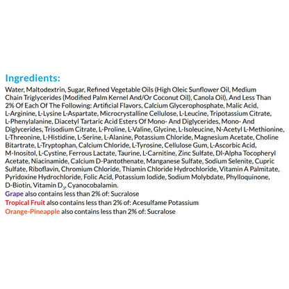 NEOCATE SPLASH, FORMULA ORANGE-PINEAPPLE 237ML (27/CS)