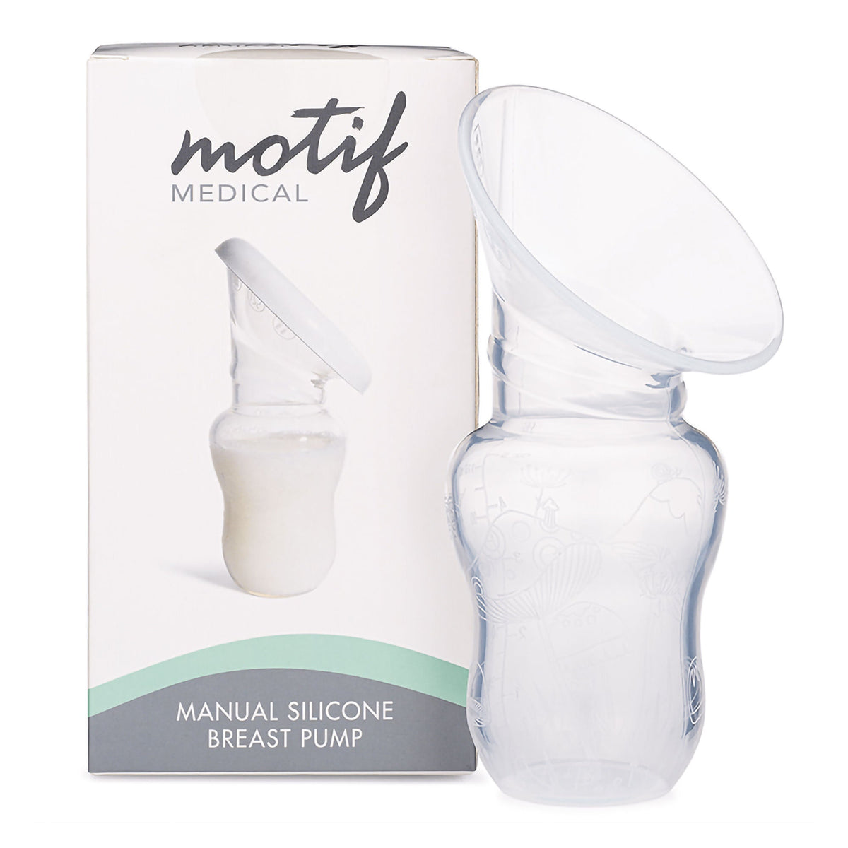 PUMP, BREAST MANUAL SILICONE AUTO DRAW