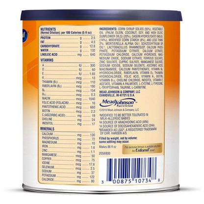 ENFAMIL, NUTRAMIGEN W/ENFLORA LGG UNFLAVORED (6/CS)