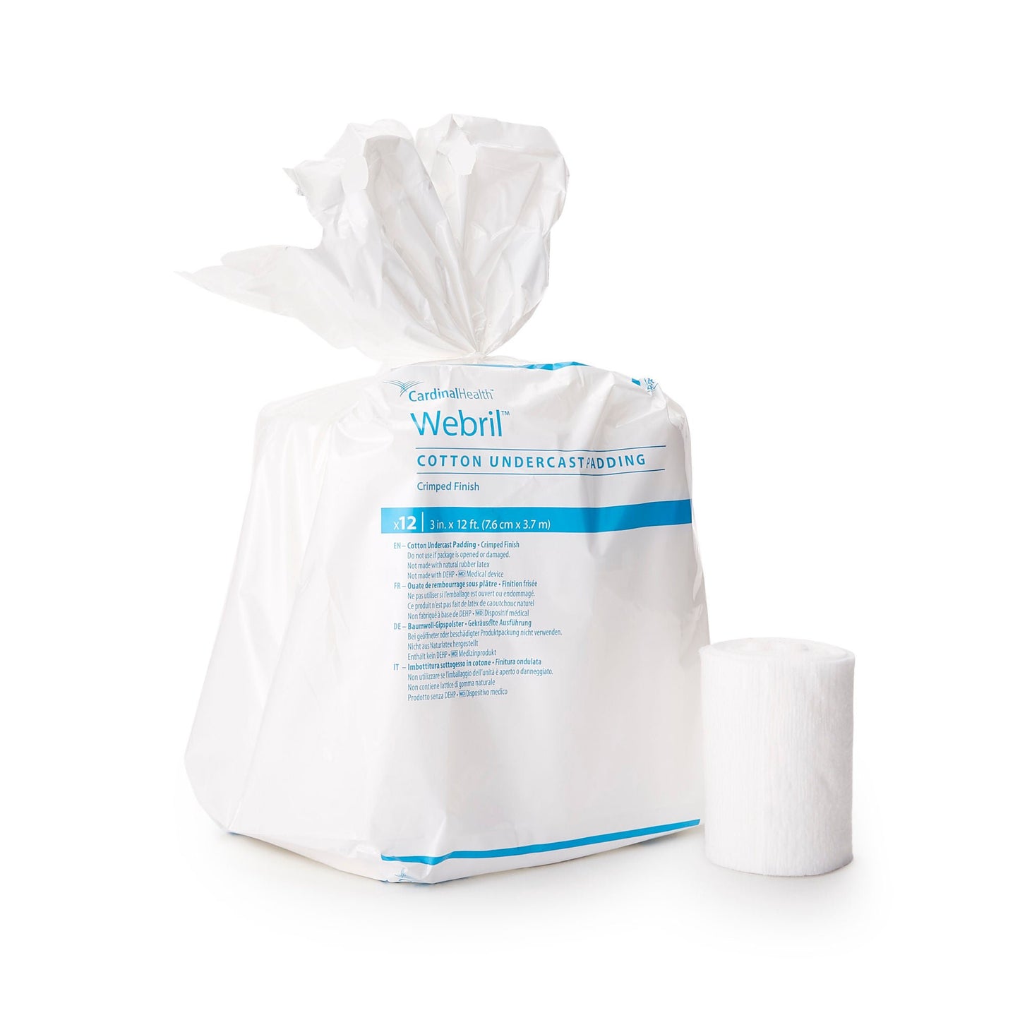 PADDING, CAST WEBRIL REG 6"X4YDS (6RL/BG) KENDAL