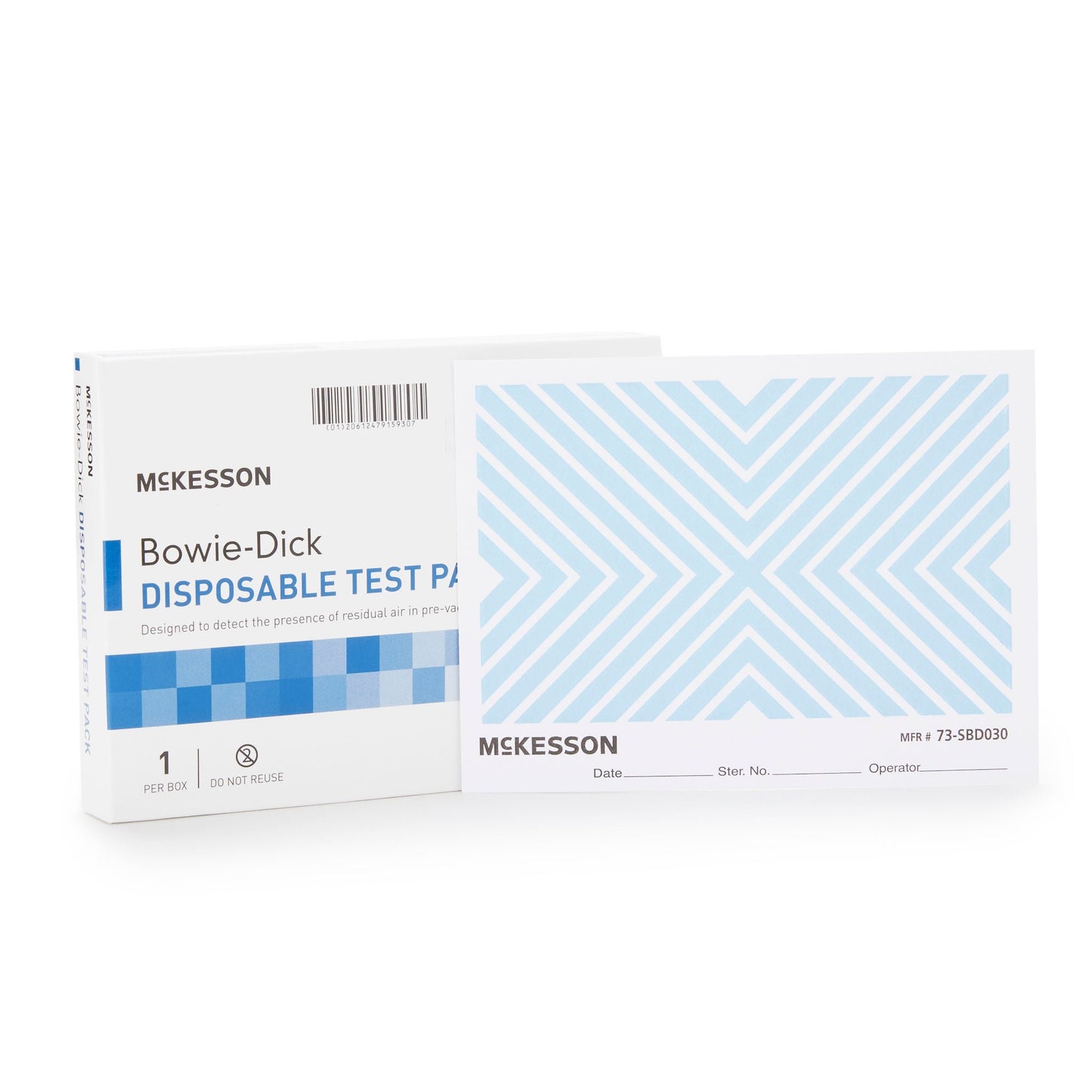 TEST PACK, BOWIE-DICK DISP (30TESTS/CS)