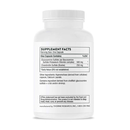 SUPPLEMENT, CAP GLUCOSAMINE & CHONDROITIN (90/BT)
