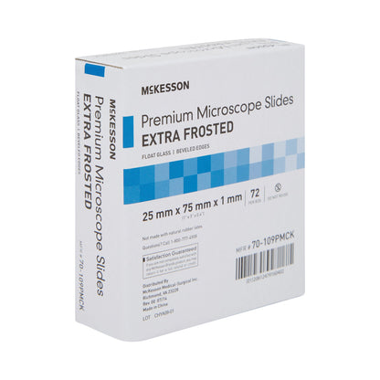 SLIDE, EXTRA-FROSTED PREMIUM 25X75X1MM (72/BX 20BX/CS)