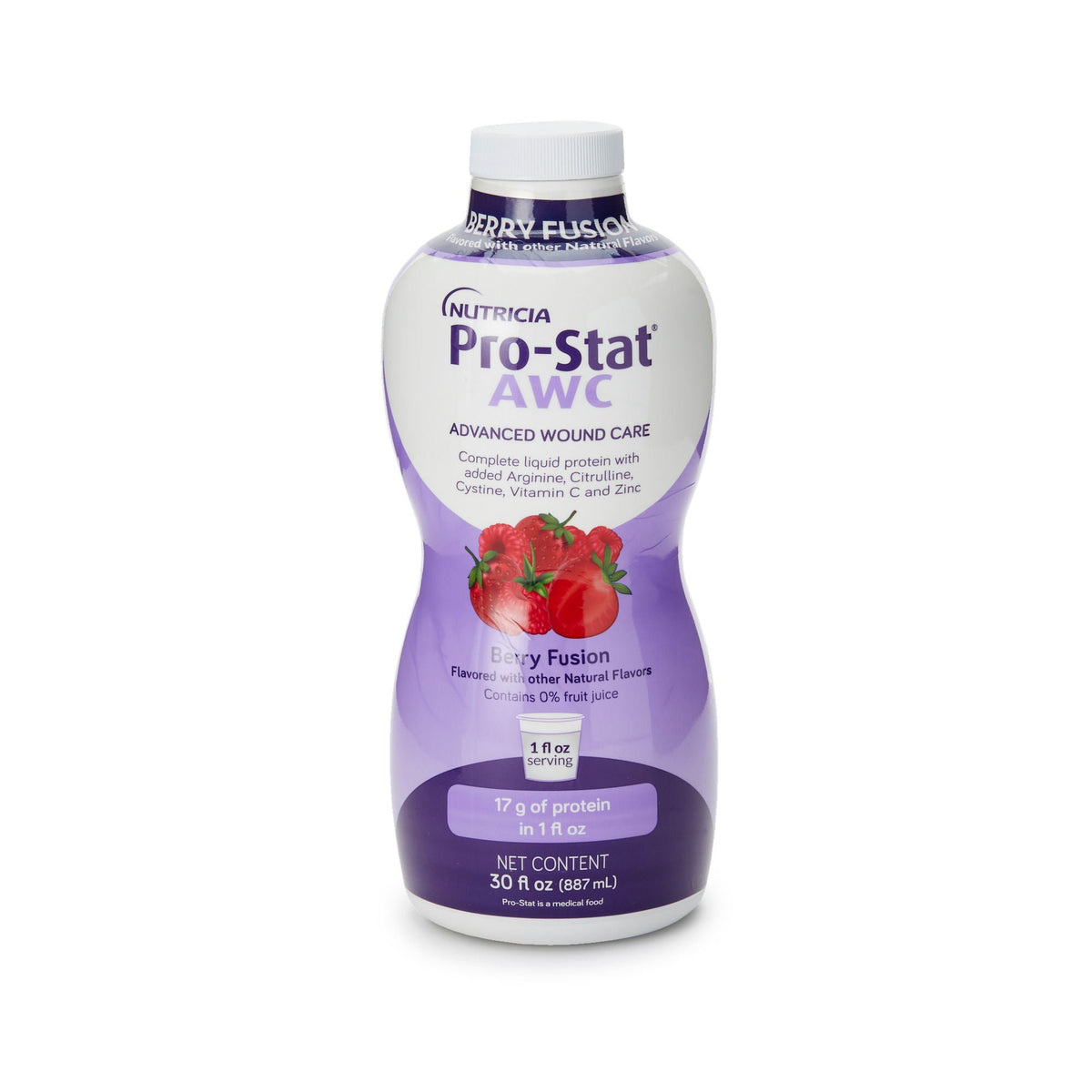 SUPPLEMENT, PRO-STAT ADV WND CARE BERRY FUSION 30OZ (4BT/CS)