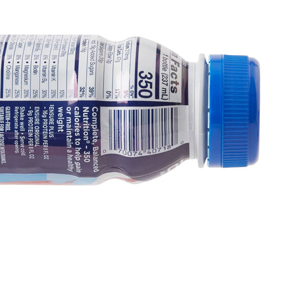 ENSURE PLUS, RTD STRWBRY & CRM8OZ (6/PK 4PK/CS)
