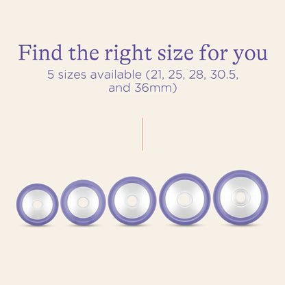 FLANGE, PUMP COMFORT FIT BREAST 36MM (2/PR 6/PR/CS)