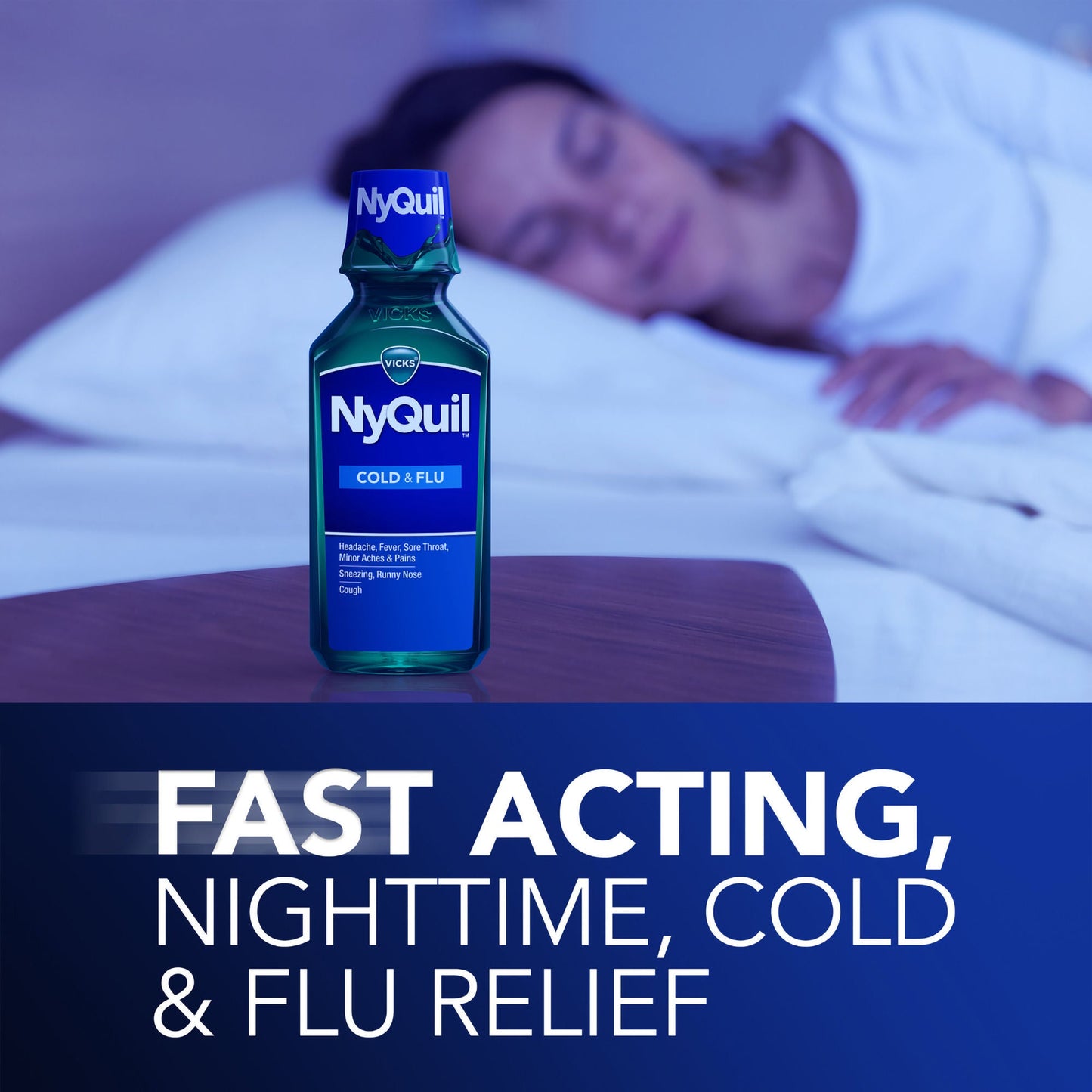 NYQUIL, LIQ VICKS COLD & FLU NIGHTTIME 8OZ