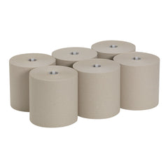 TOWEL, ROLL PPR SOFPULL HRDWNDBRN 1PLY (6/CS)