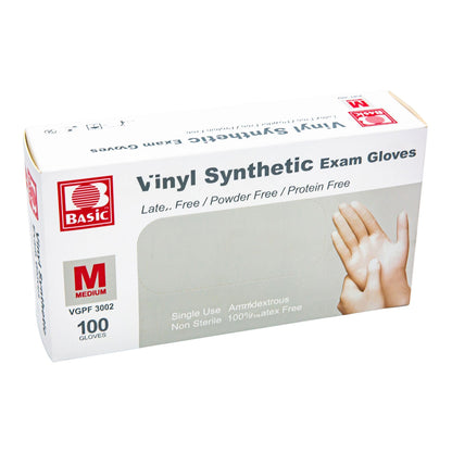 GLOVE, EXAM VINYL CONCENTRIC MED (100EA/BX)