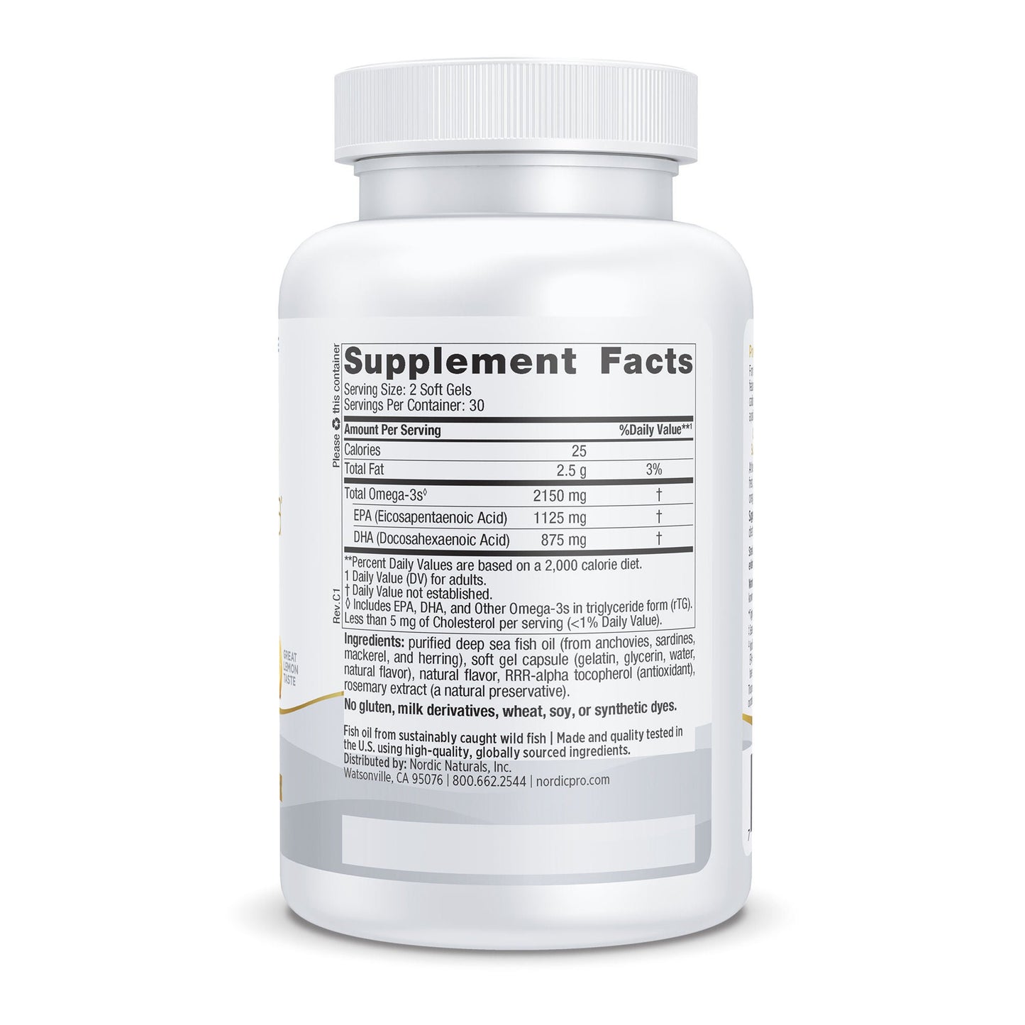 SUPPLEMENT, PROOMEGA 2000 (60CT/BT 12BT/CS)