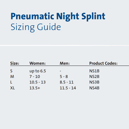 FOOT SPLINT, NIGHT LG (12/CS)