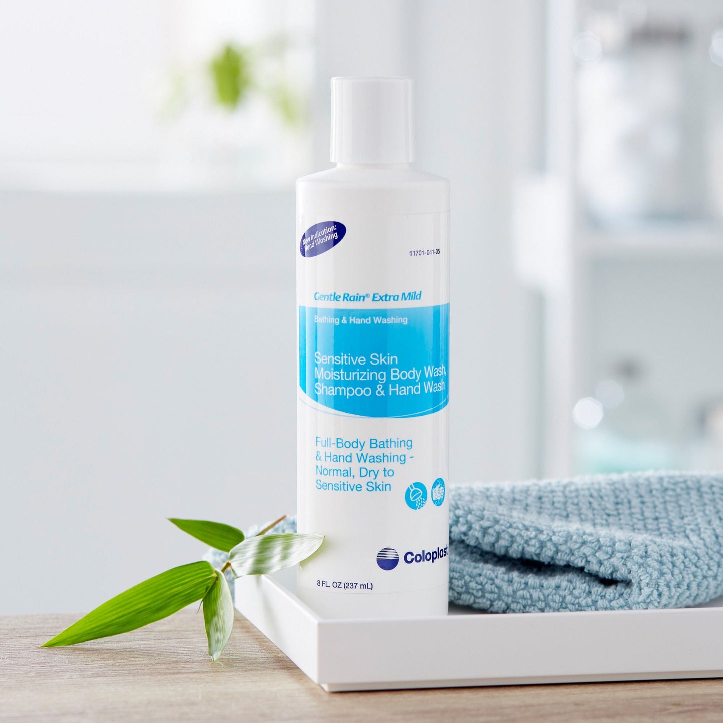 SHAMPOO, GENTLE RAIN SKIN CLEANSER MILD 8OZ COLPLT