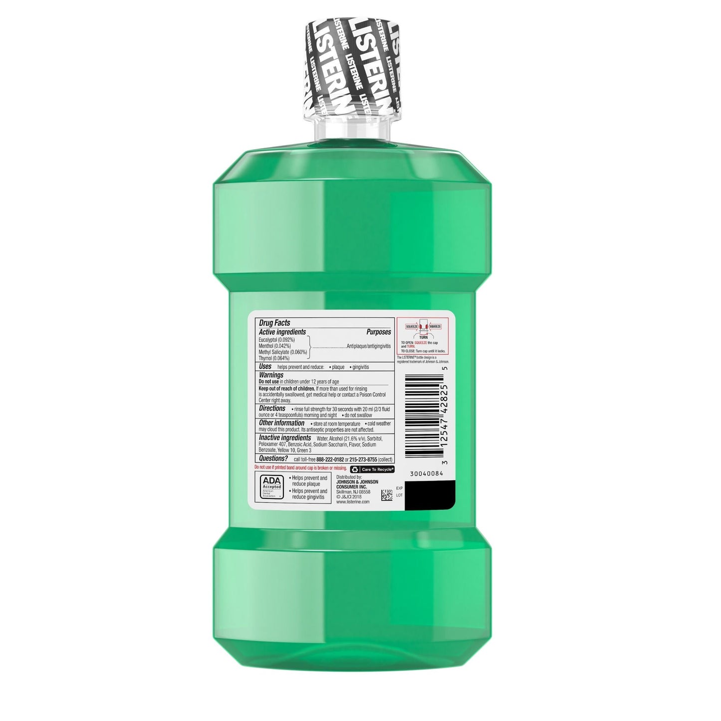 MOUTHWASH, LISTERINE FRSH 500ML (6/CS)