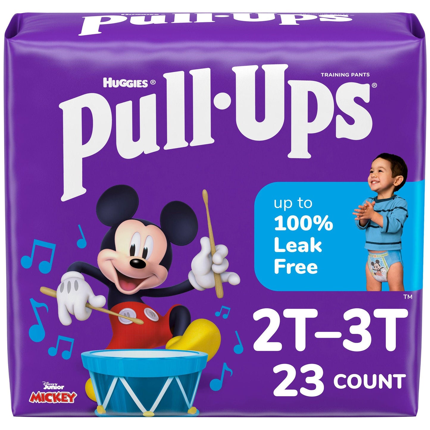 PANTS, TRAINING PULL-UPS LEARNING DESIGN BOY 2T-3T (23/PK 4P