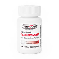 ACETAMINOPHEN TAB 325MG 100/BT12BT/CS