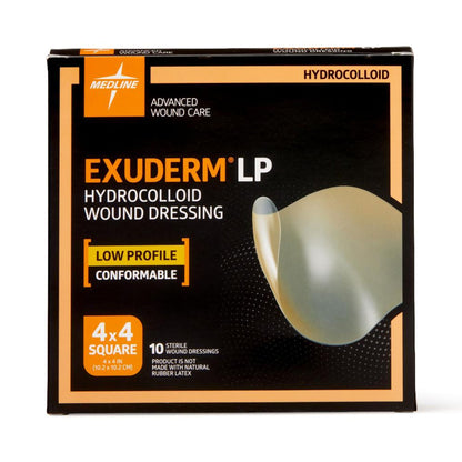 DRESSING, EXUDERM LP 4X4 HYDRO(10/BX)