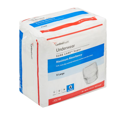 UNDERWEAR, SURECARE XLG 48"-66" (12/BG 4BG/CS) KENICO