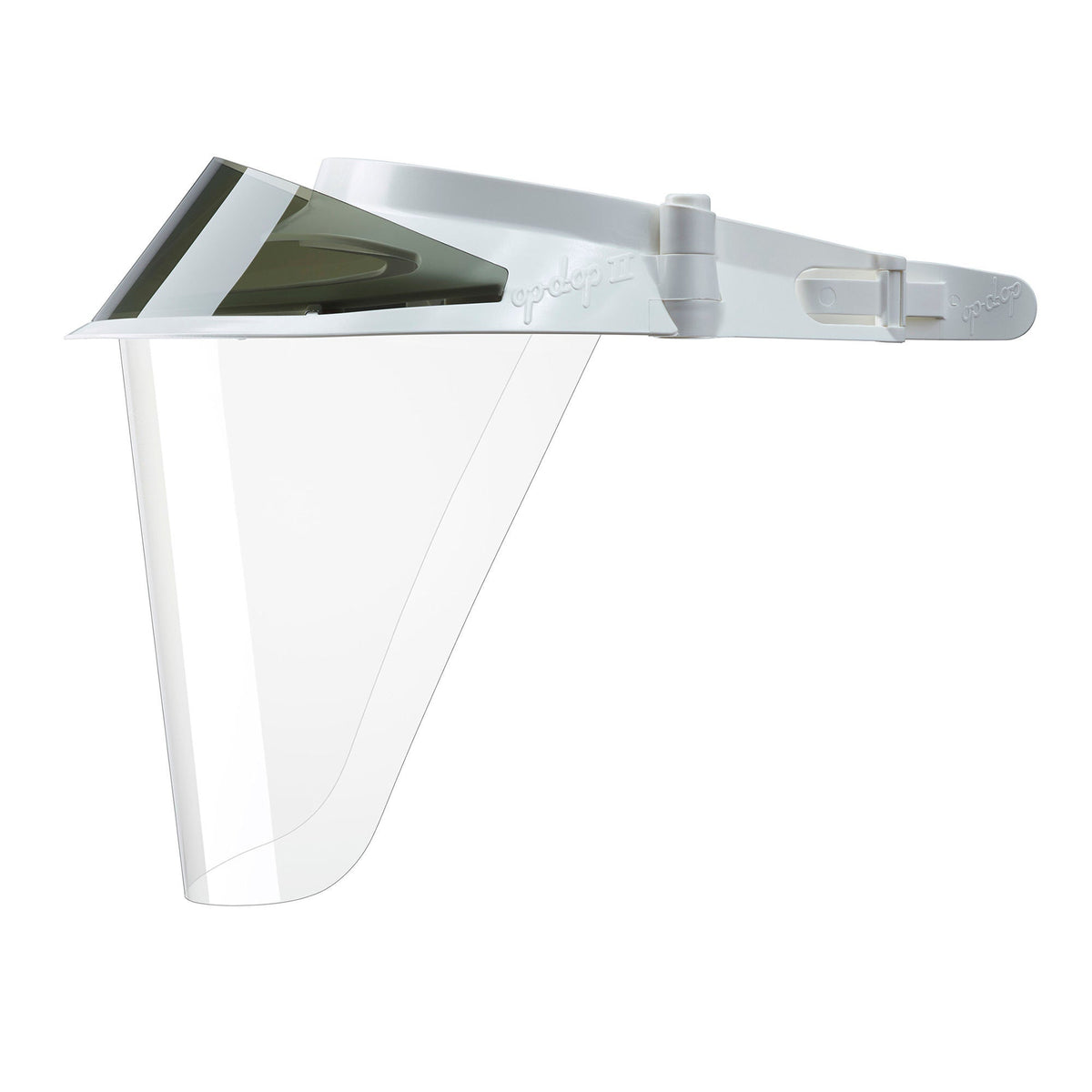 VISOR, SHIELD W/2 SHIELDS 1 VISOR WHT