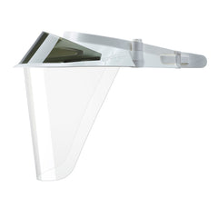 VISOR, SHIELD W/2 SHIELDS 1 VISOR WHT