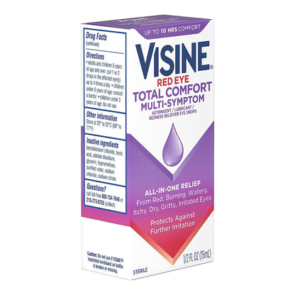 VISINE RED EYE, DRP COMFORT MULTI-SYMPTOM 0.5OZ