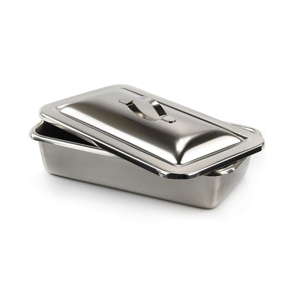 INSTRUMENT TRAY, W/STRAP HNDL CVR LF 8 7/8"X5"X2" (6/BX)