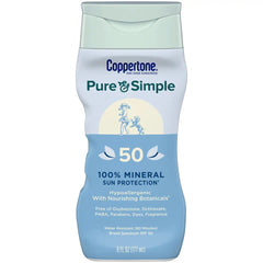 COPPERTONE, LOT PURE & SIMPLE SPF50 6OZ
