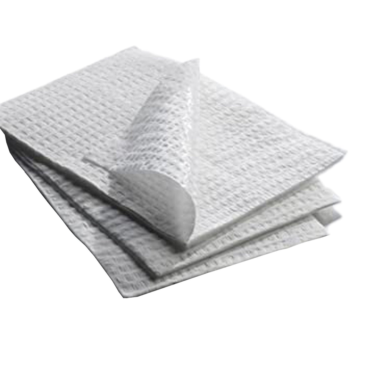 TOWEL, PLASBK PLY WHT 13 1/2"X18"(500/CS